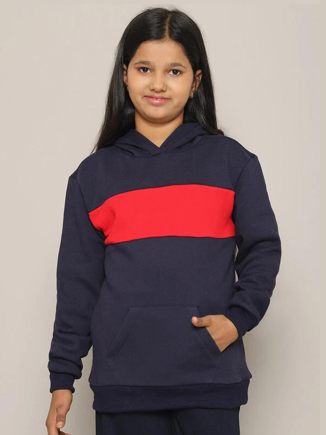 RUTE KIDS Girls Pullover Hooded Sweatshirt