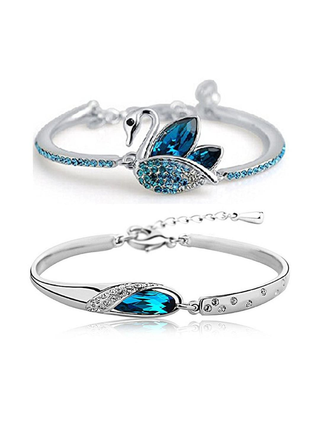 Shayna Silver-Plated Alloy Bracelet