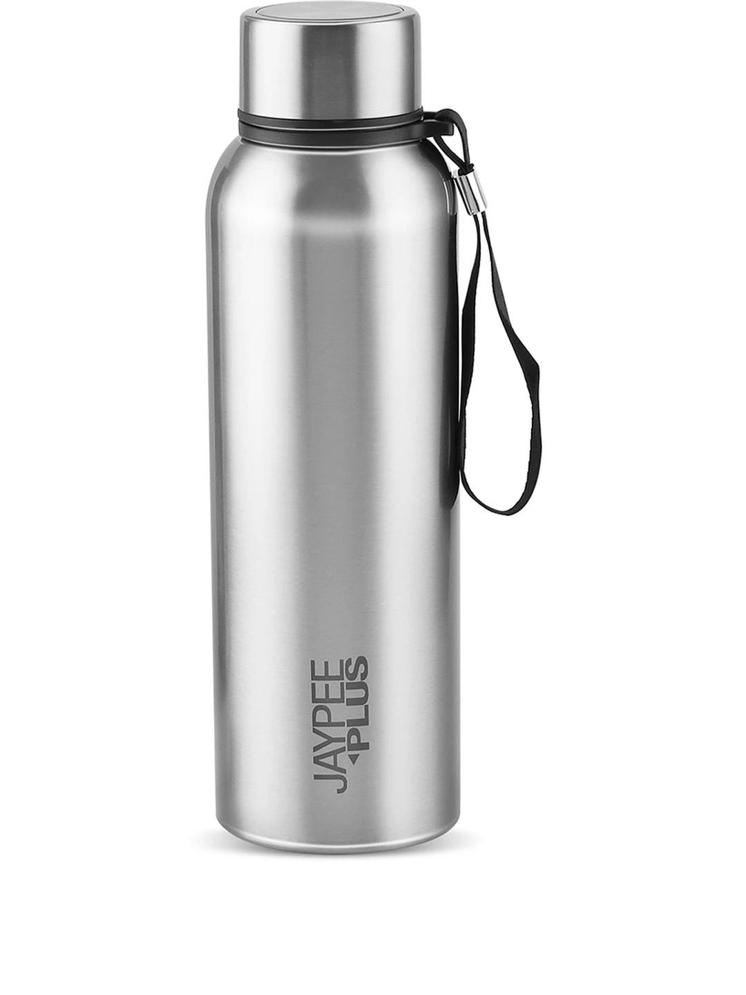 Jaypee Plus Vogue Silver 700ml Steel Hot & Cold Water bottle