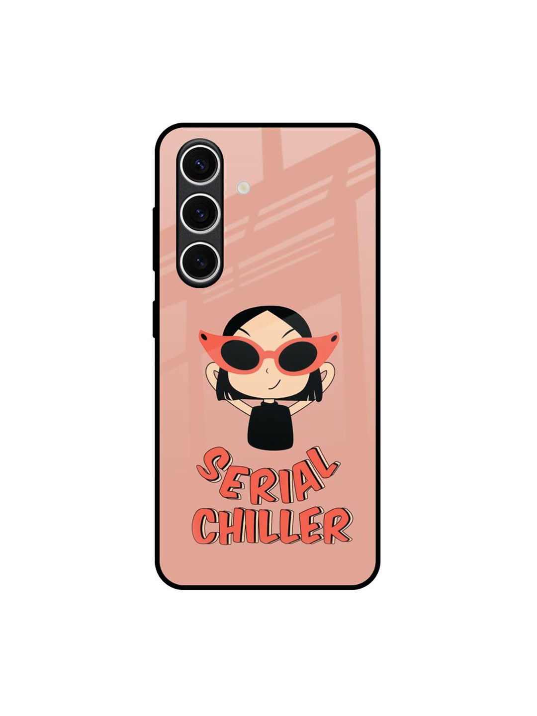 QRIOH Women Chilling Girl Printed Samsung Galaxy S24 FE 5G Silicone Back Case