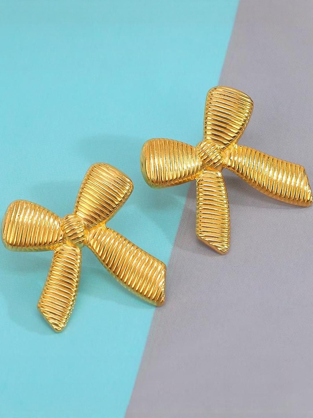 Ennygacessories Gold-Plated Alloy Earrings