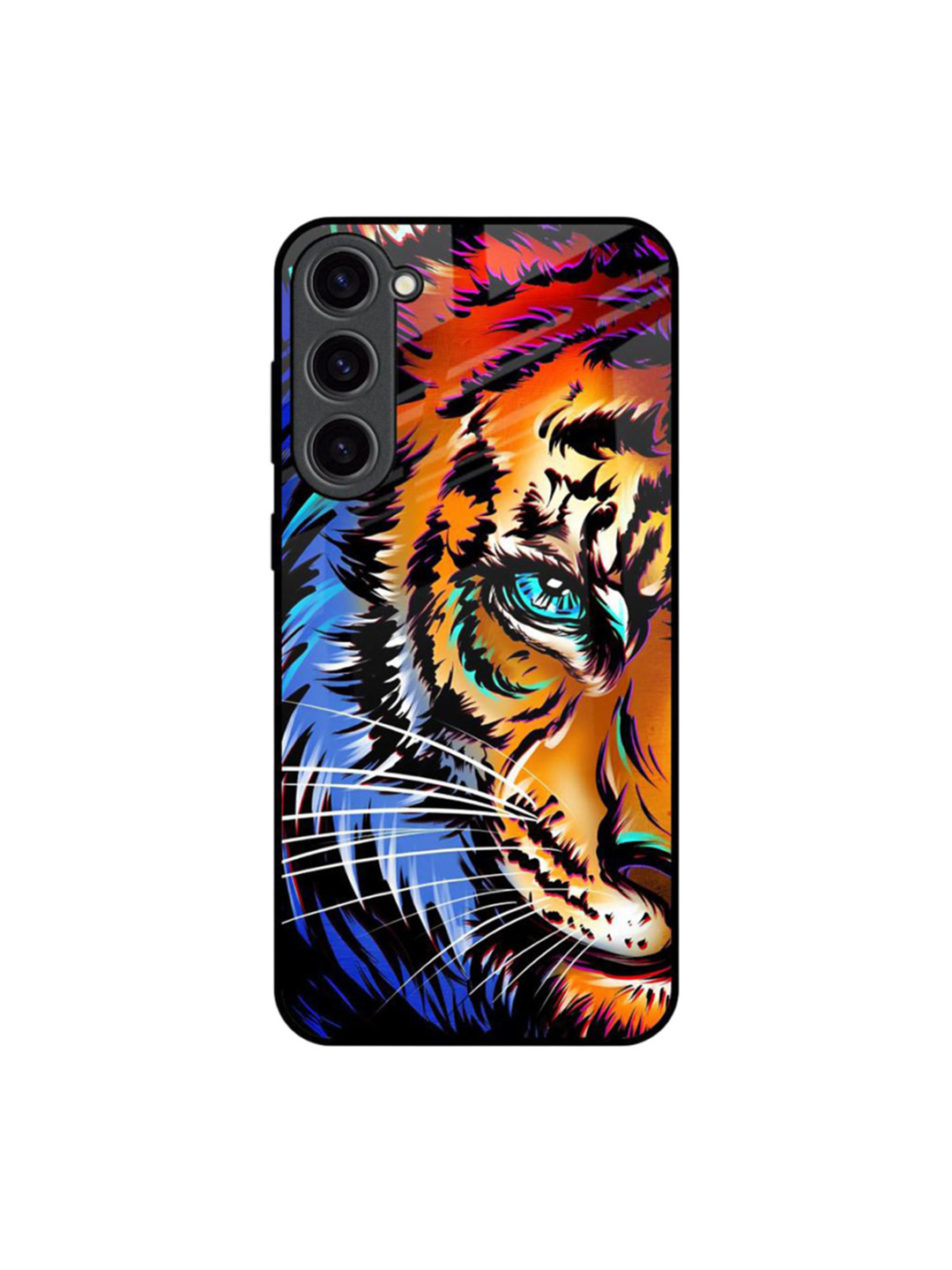 QRIOH Beast Tiger Printed Samsung Galaxy S23 Plus 5G Silicone Back Case Mobile Accessories
