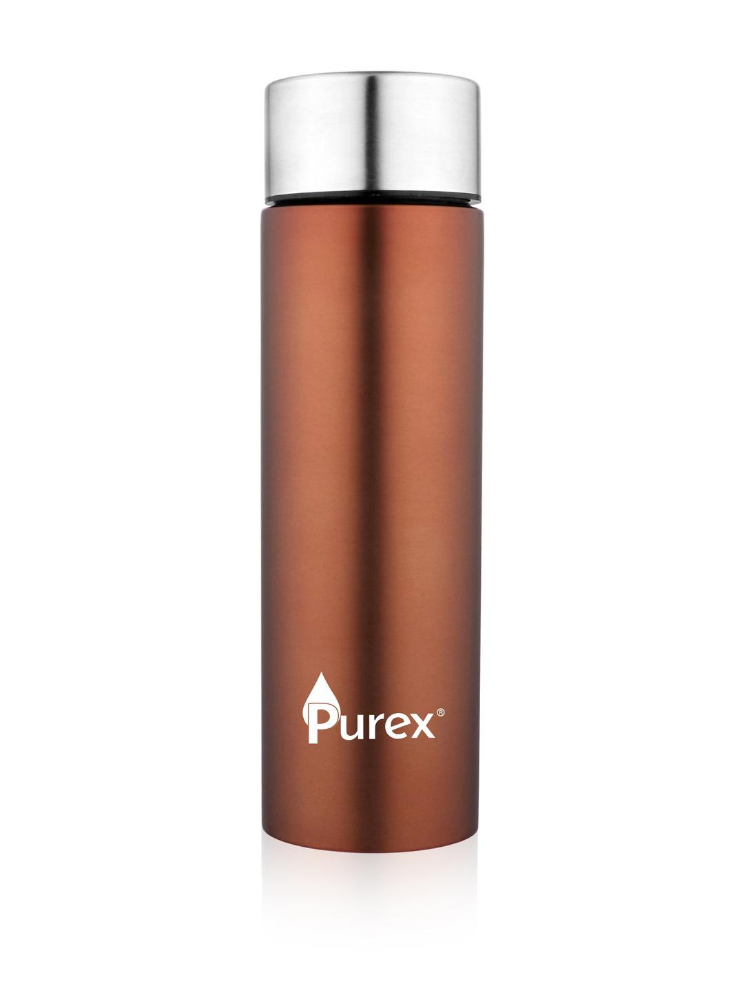 Purex Brown Stainless Steel  Water Bottle