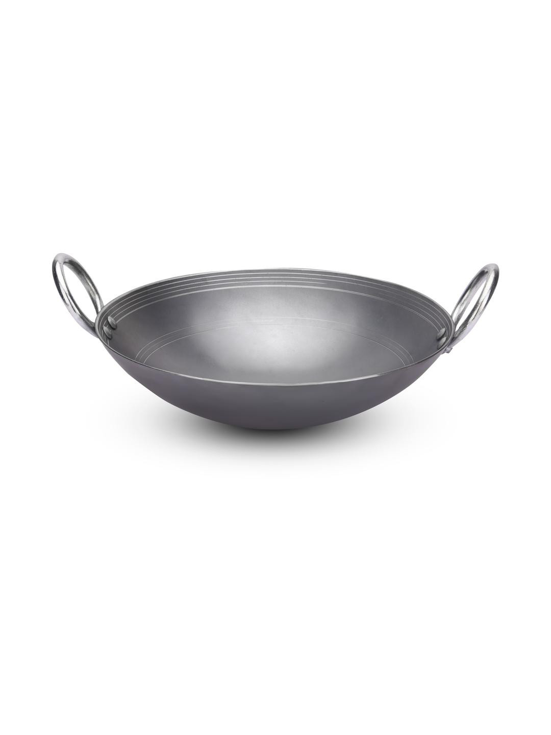 PTR Pure Iron Deep Frying Kadai 500 ml
