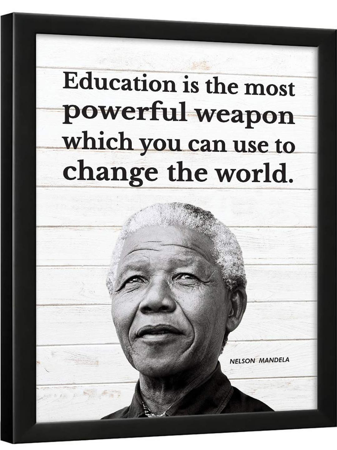 Chaka Chaundh Nelson Mandela Quotes Wall Art