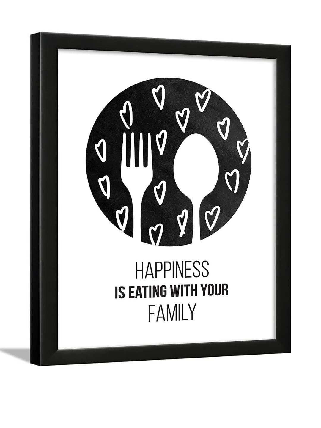 Chaka Chaundh Dining Quotes Wall Art