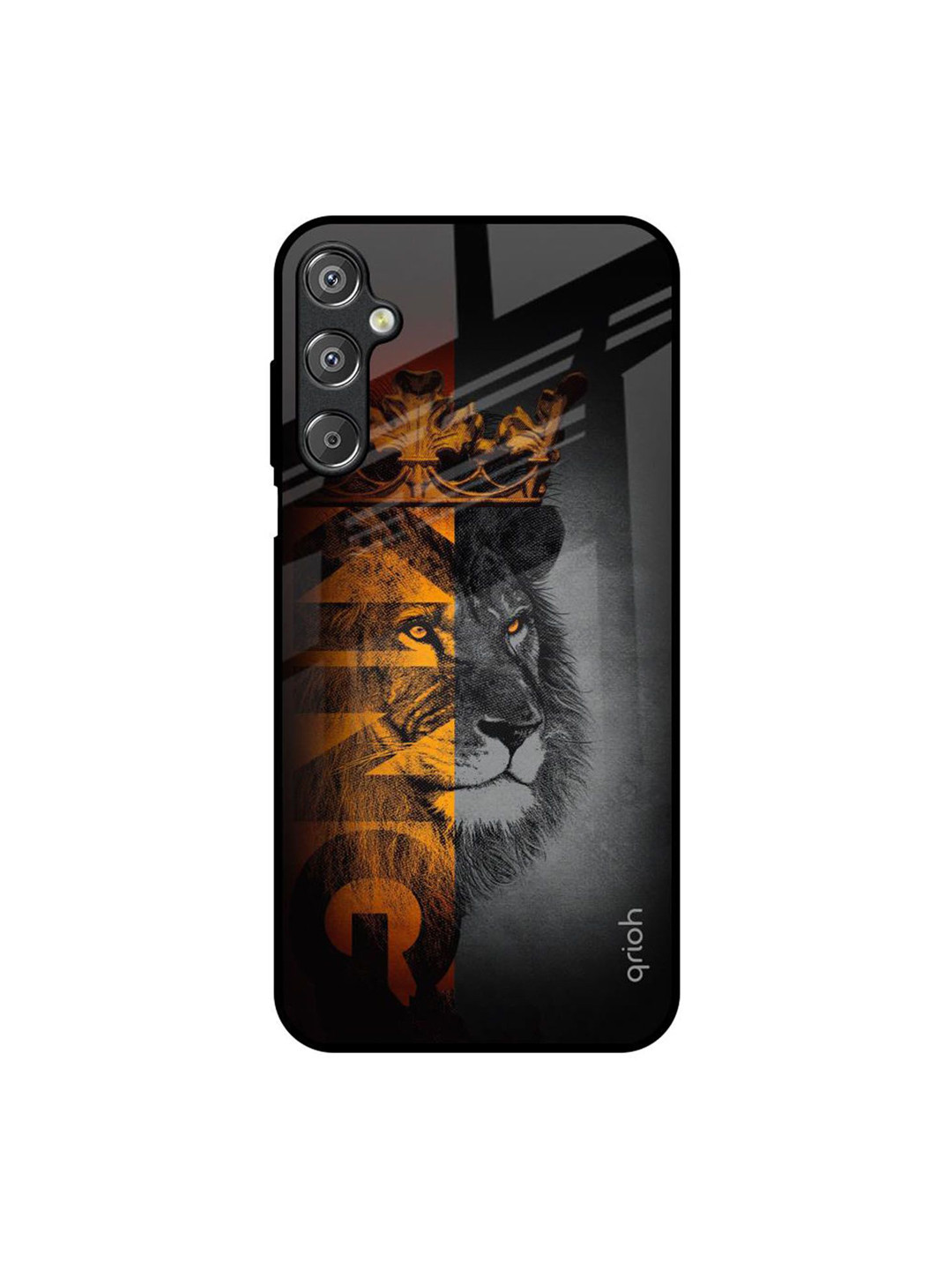 QRIOH King Of Forest Quirky Printed Samsung Galaxy F15 5G Silicone Back Case