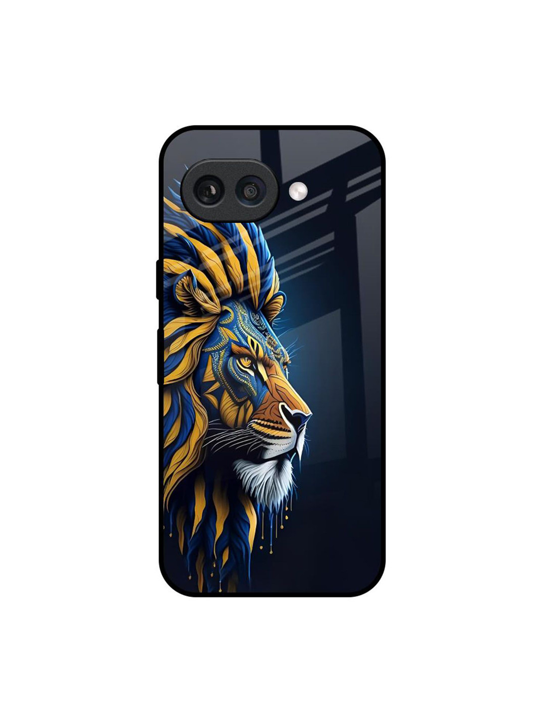 QRIOH Animated Lion Printed Google Pixel 9A Silicone Back Case