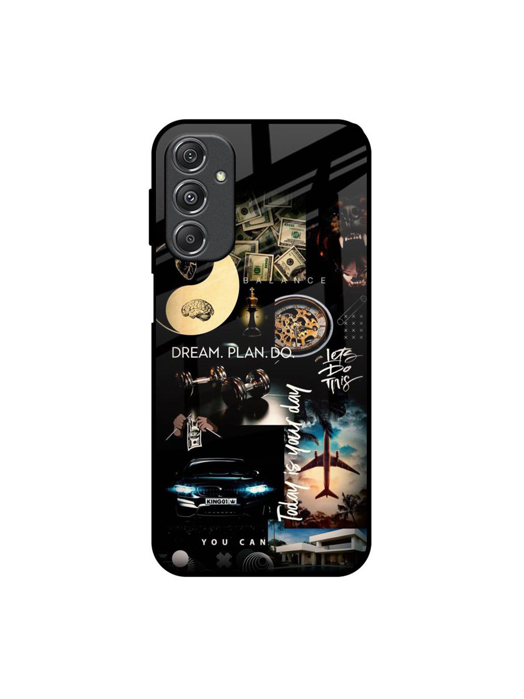 QRIOH Visionary Cycle Printed Samsung Galaxy M34 5G Back Case Mobile Accessories