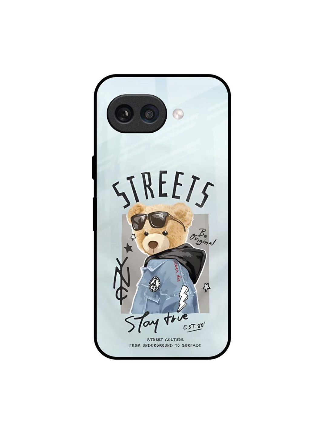 QRIOH Cartoon Characters Printed Silicone Google Pixel 9A Back Case