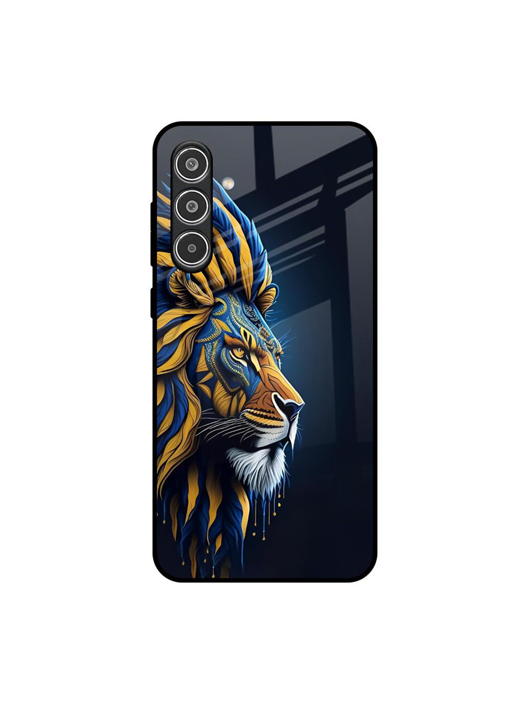 QRIOH Animated Lion Printed Samsung Galaxy A56 5G Silicone Back Case