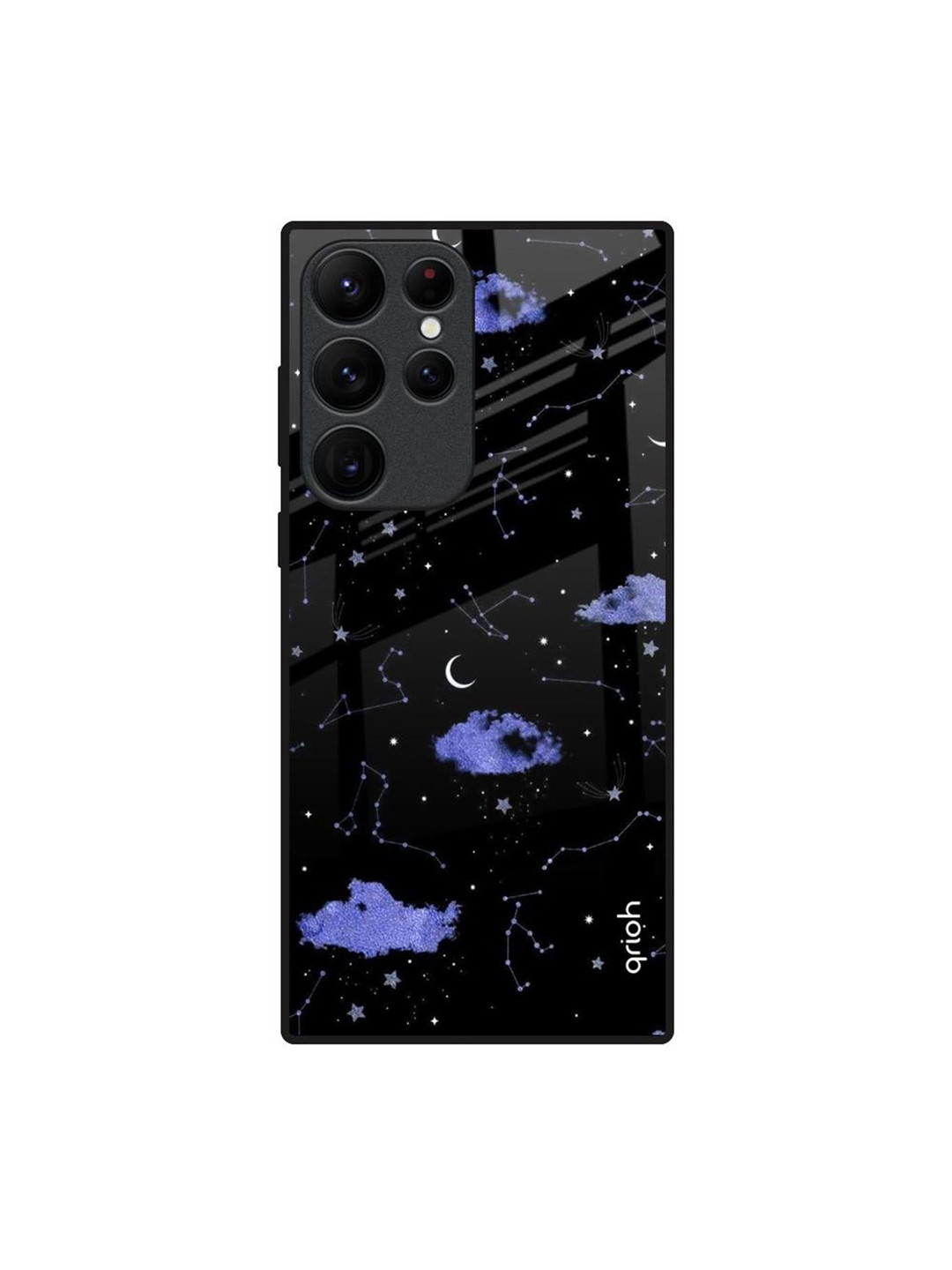 QRIOH  Glass Case for Samsung Galaxy S22 Ultra 5G Mobile Accessories