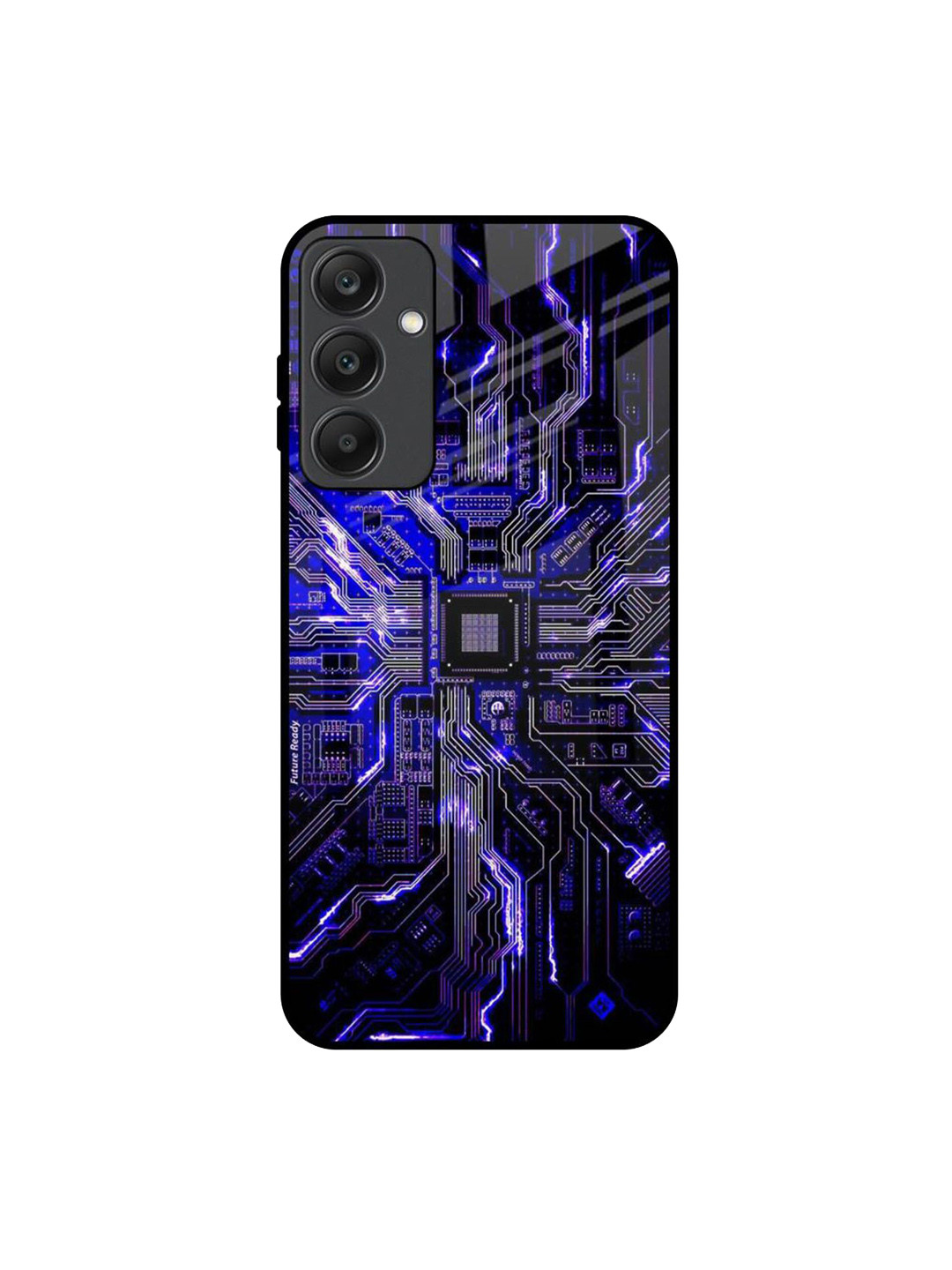 QRIOH Techno Quirky Printed Samsung Galaxy A25 5G Back Case Mobile Accessories