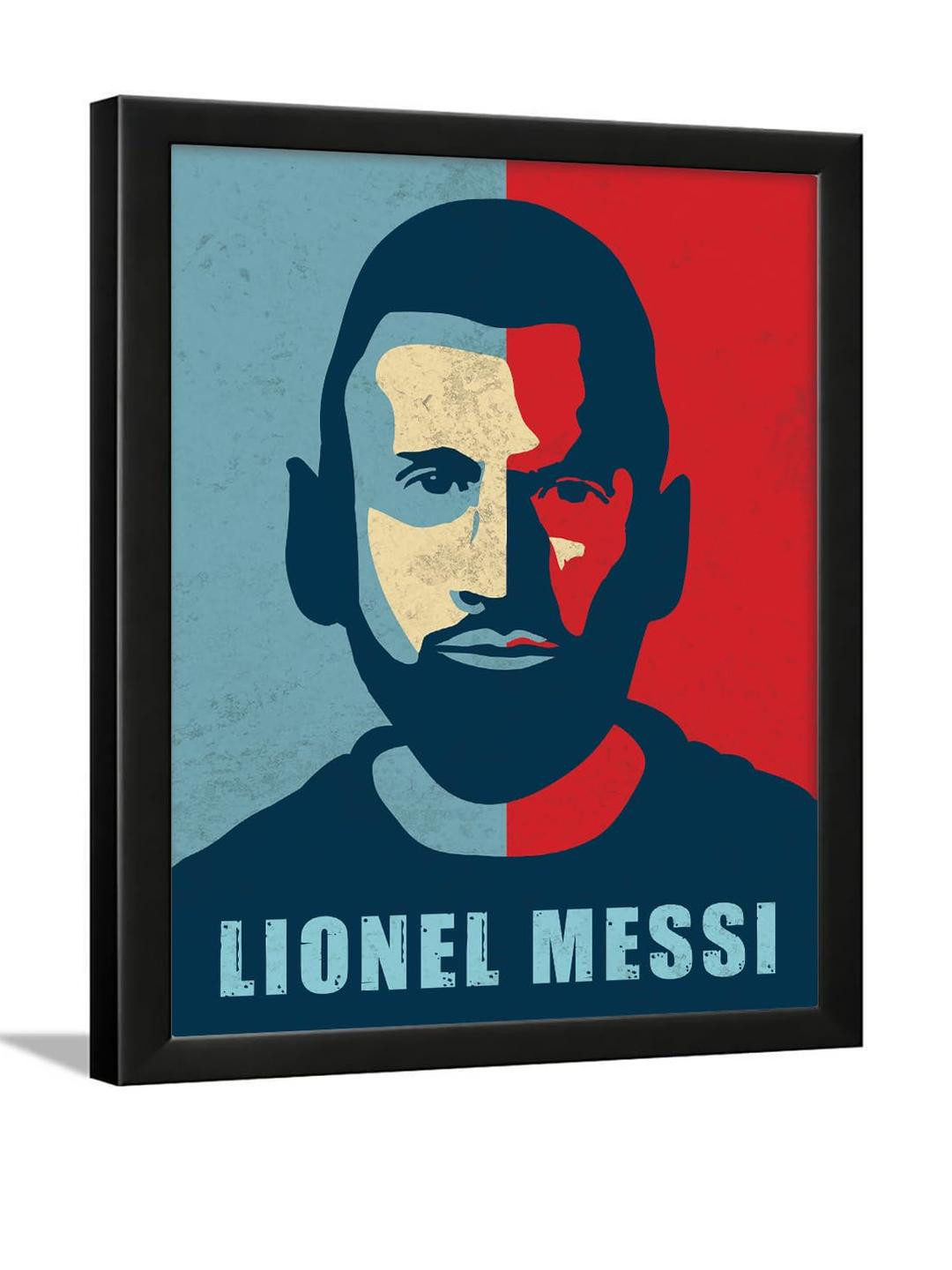 Chaka Chaundh Lionel Messi Quotes Wall Art