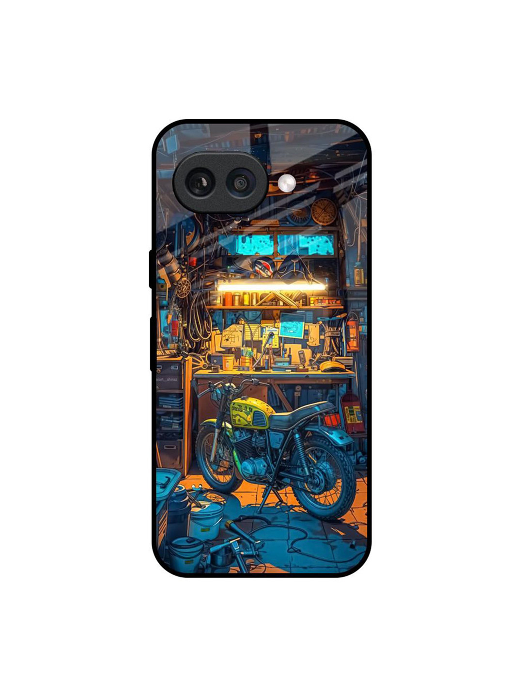 QRIOH Quirky Printed Silicone Google Pixel 9A Back Case