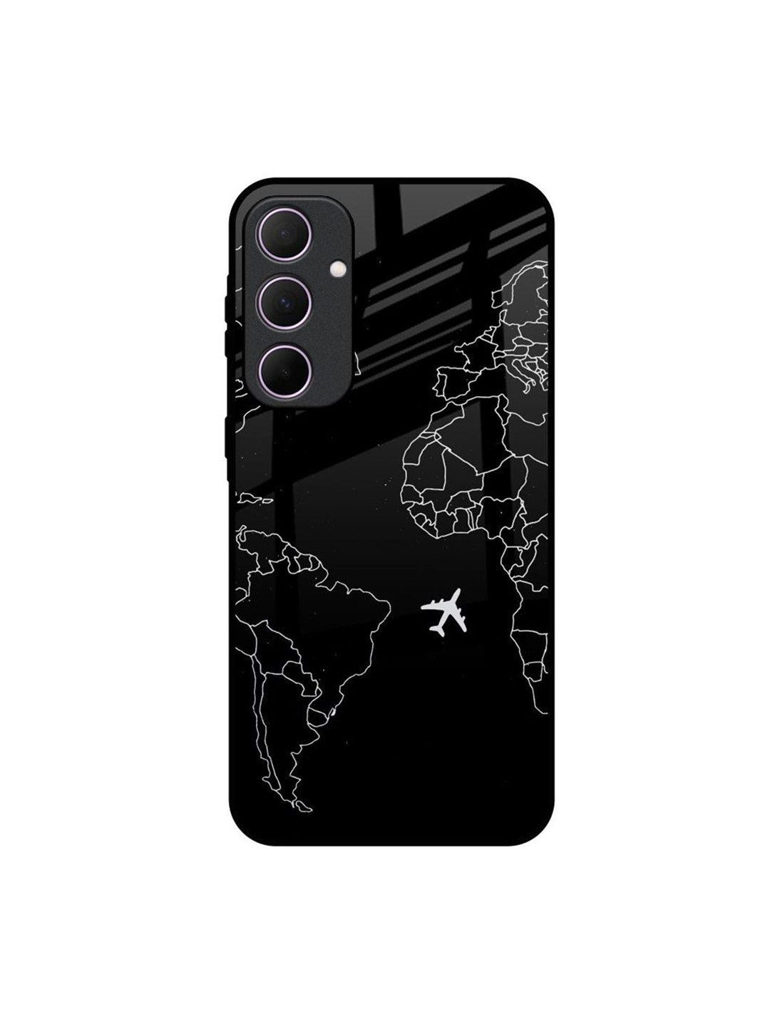 QRIOH Dark Fly Glass Quirky Printed Samsung Galaxy A35 5G Silicone Back Case