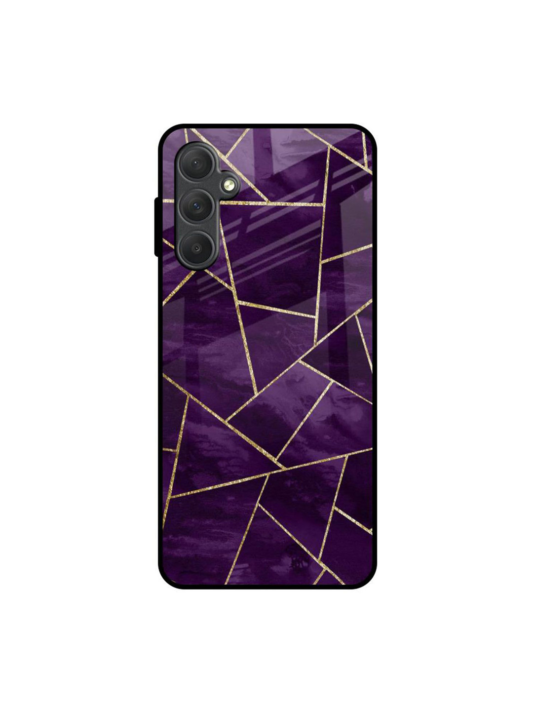QRIOH Geometric Printed Lightweight Samsung Galaxy M54 5G Silicone Back Case
