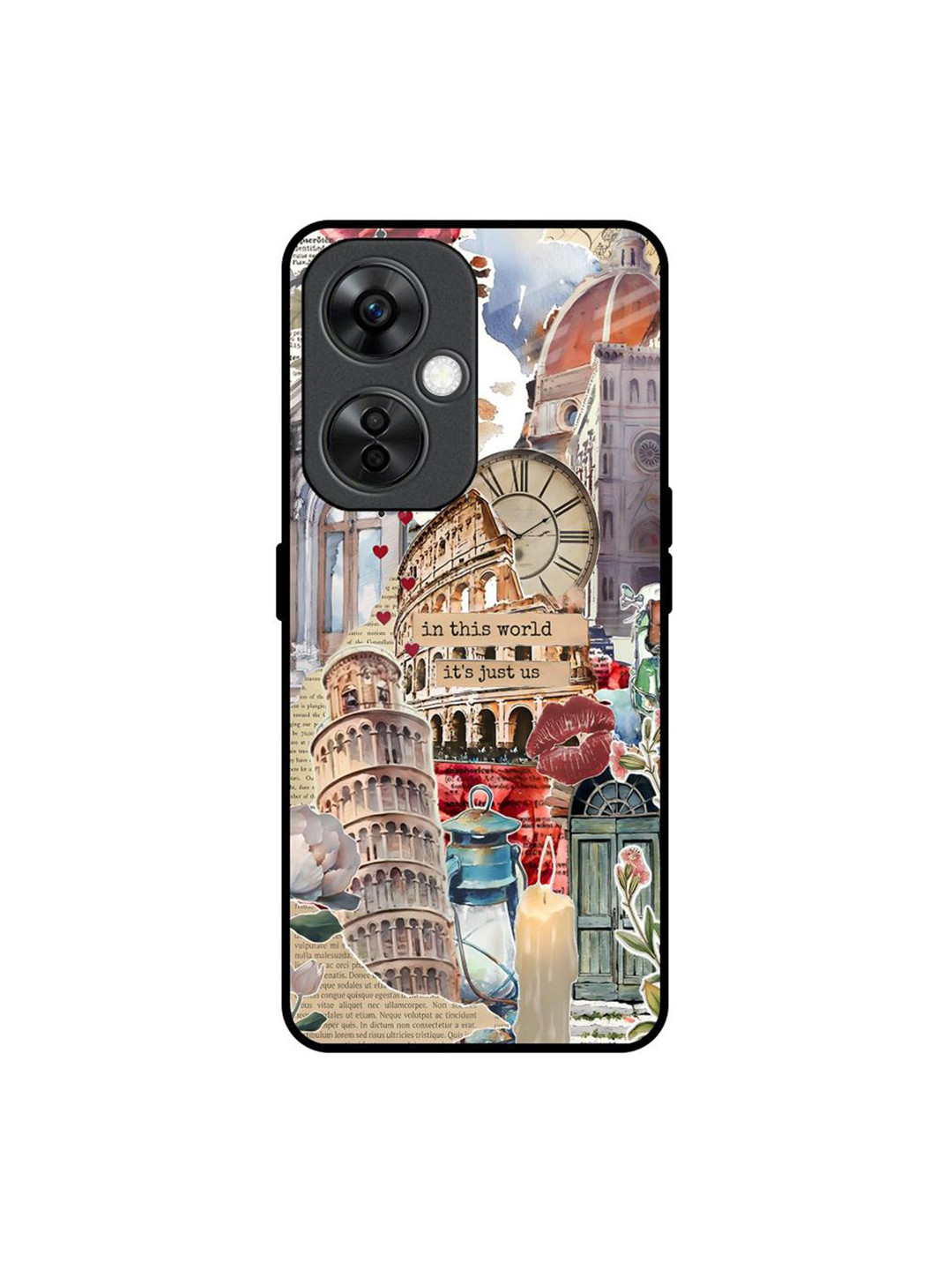 QRIOH  Italian Vibes Printed OnePlus Nord CE 3 Lite 5G Silicone Back Case