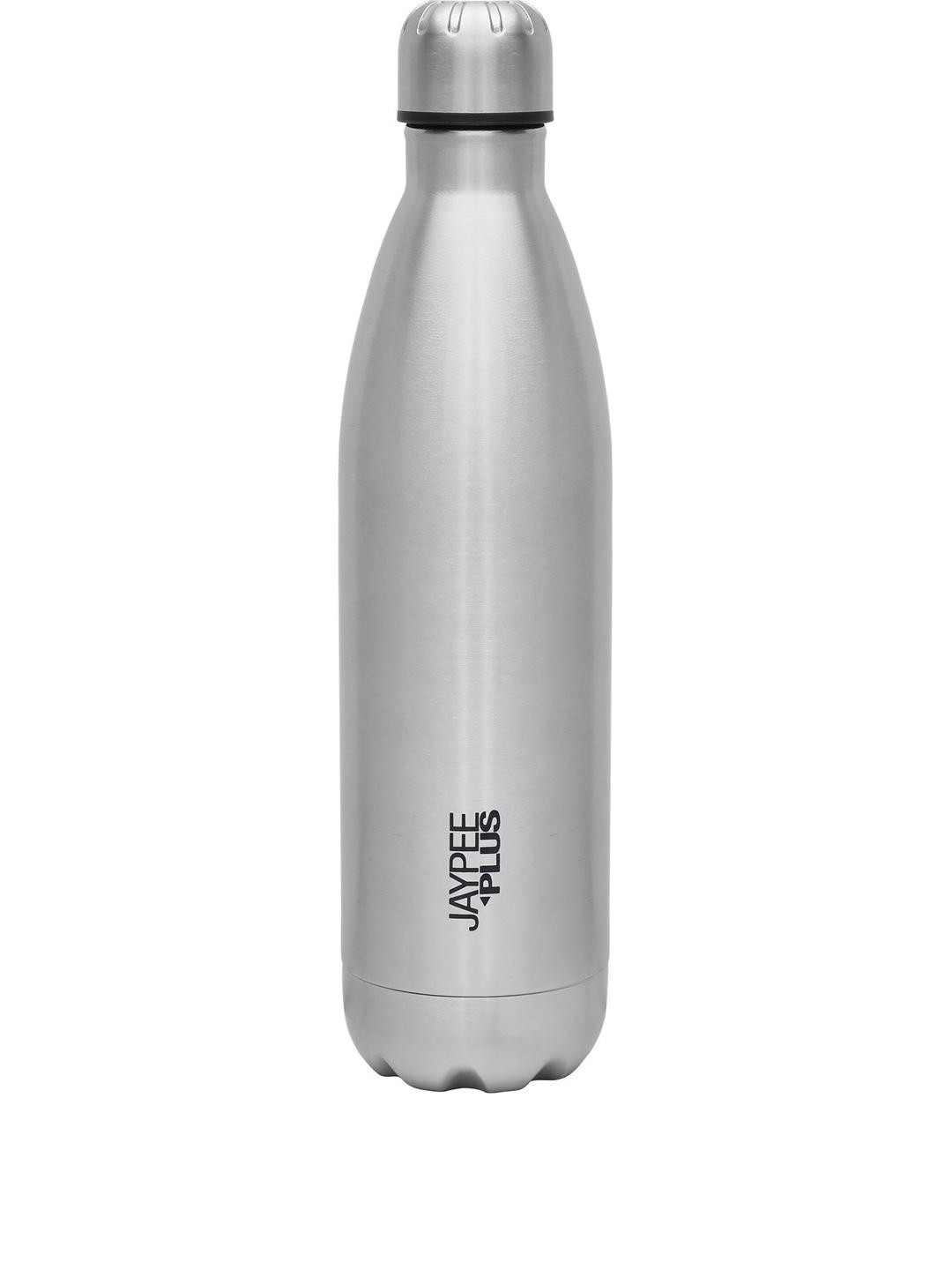 Jaypee Plus Alpha Silver Steel Hot & Cold Water bottle 750ml