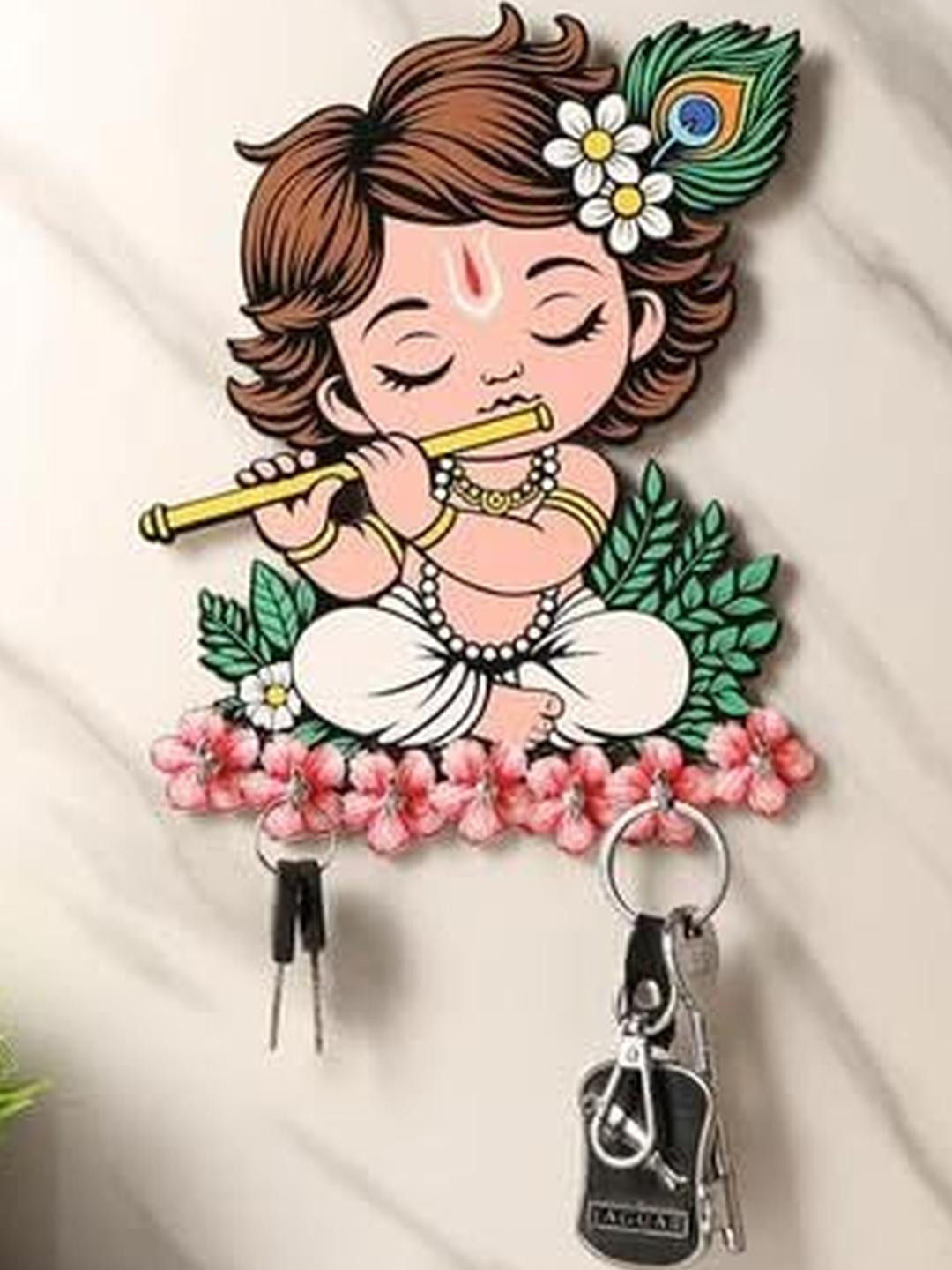 Craft vibes Premium Wood Key Holder