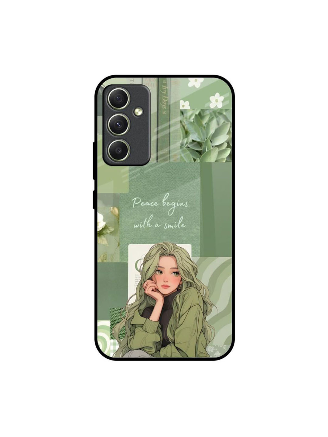 QRIOH Women Fantasy Girl Printed Samsung Galaxy A34 5G Silicone Back Case