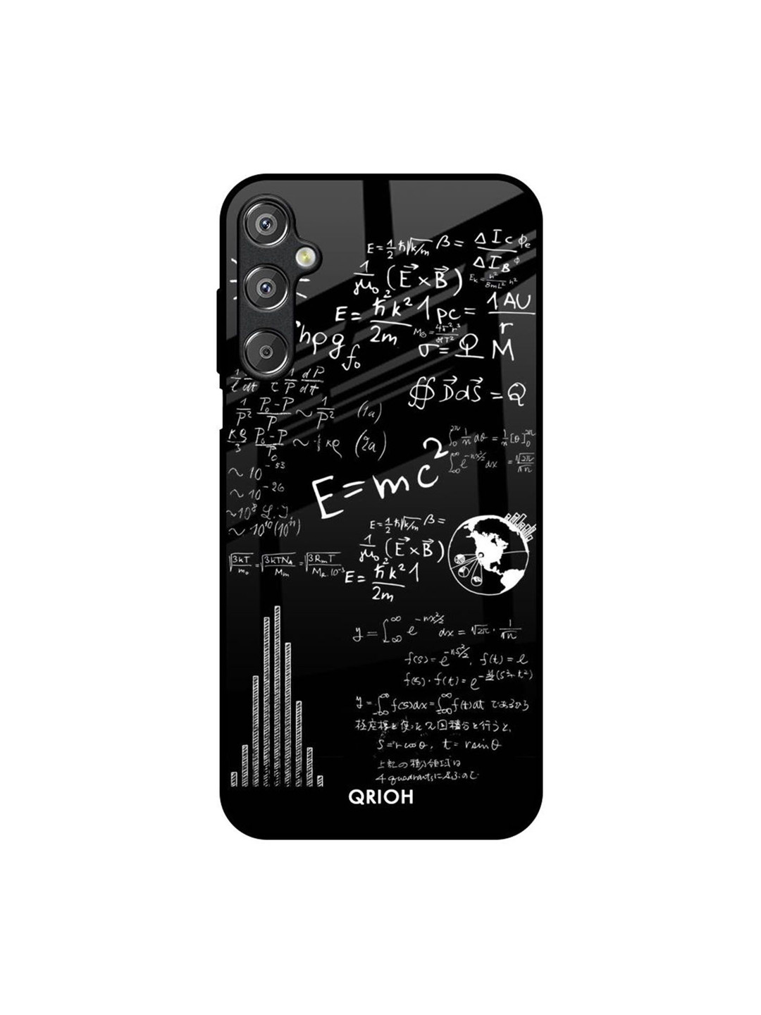 QRIOH Funny Math Typography Printed Samsung Galaxy M15 5G Silicone Back Case