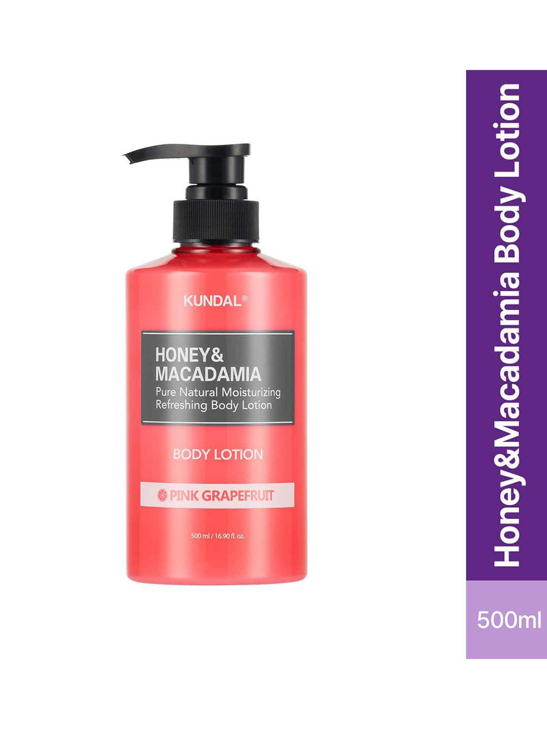 KUNDAL Pink Grapefruit Honey & Macadamia Pure Body Lotion - 500ml