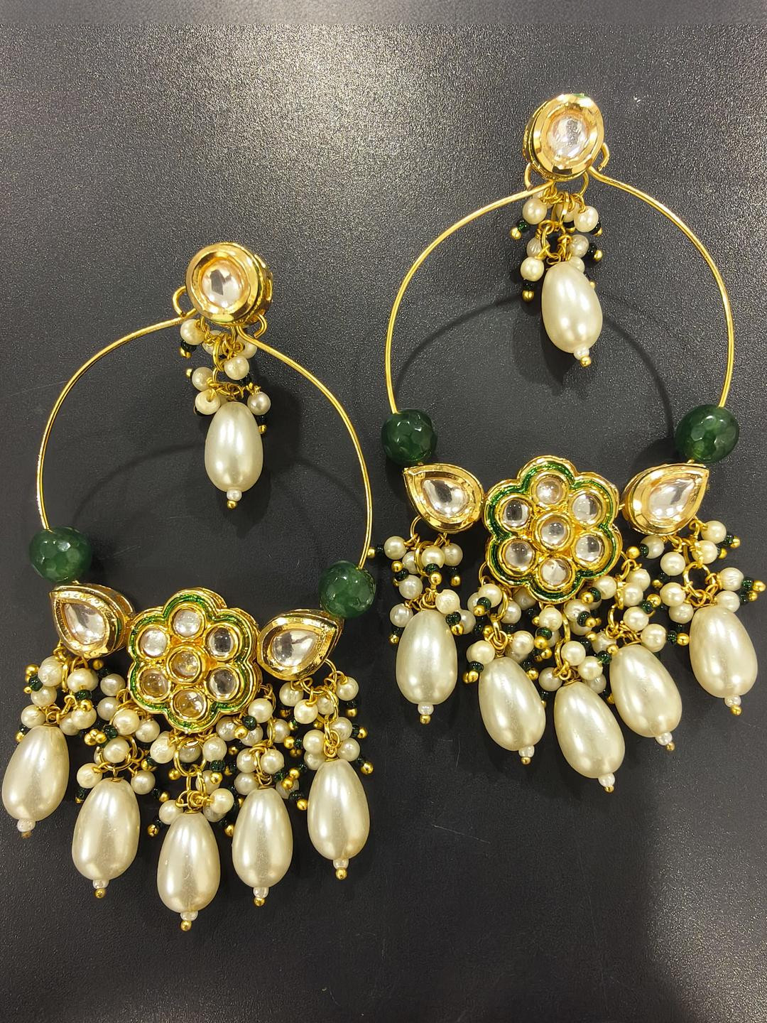 Beauty Spot Jewellery Gold-Plated Alloy Earrings