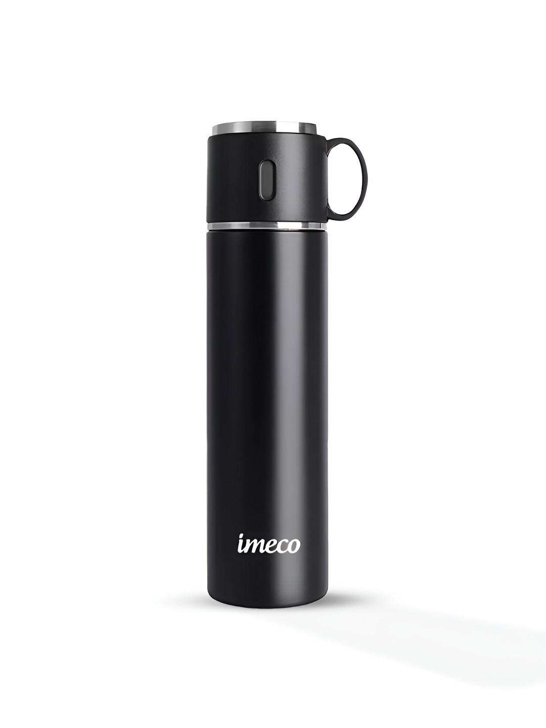 IMECO ECO-FLASK Black Single Stainless Steel Solid Water Bottle 500ml