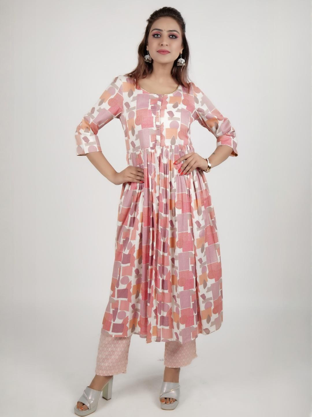 BEBLA Women Printed Kurta Set