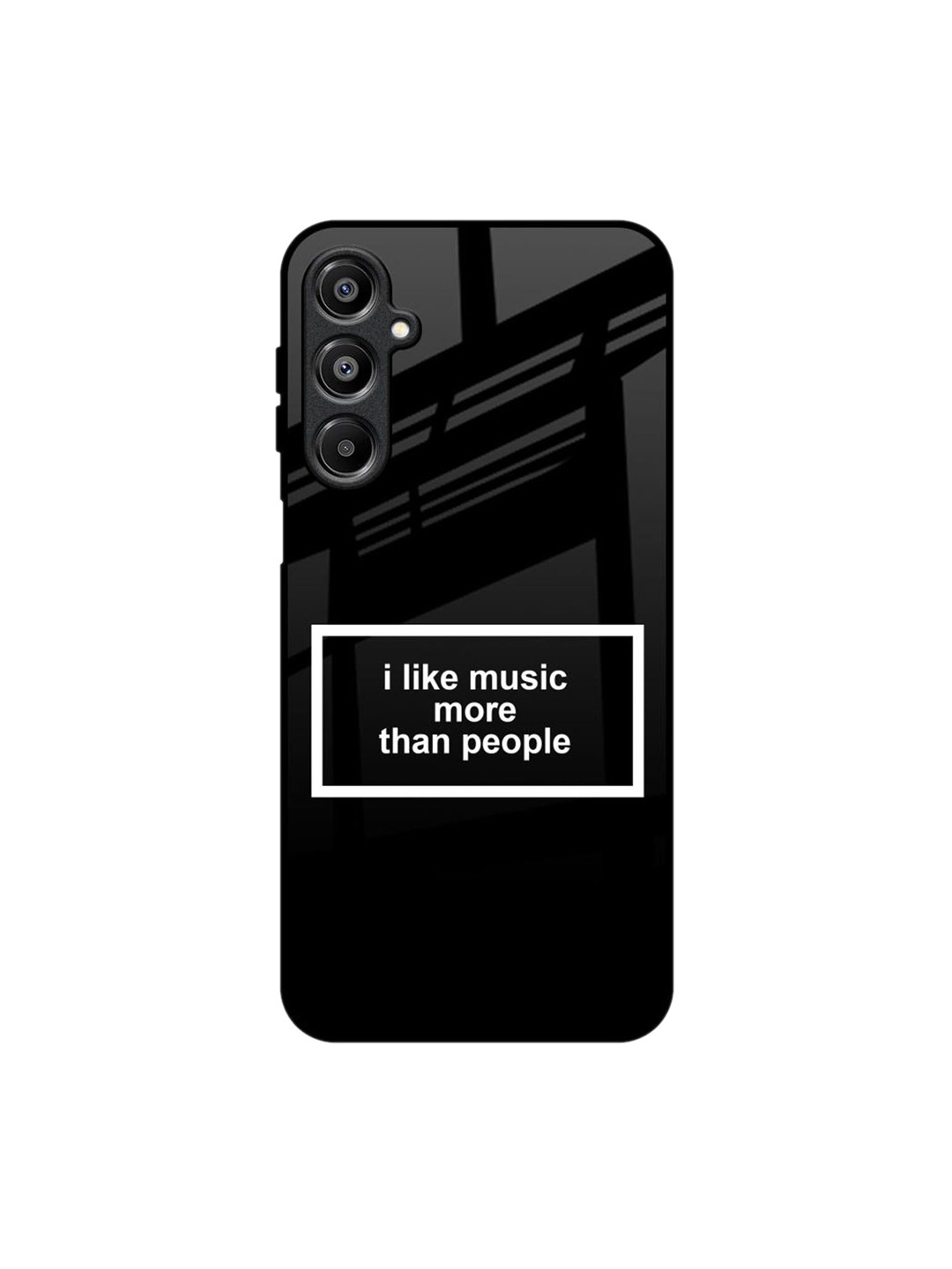 QRIOH Music Lover Printed Sleek & Lightweight Silicone Samsung Galaxy A16 5G Glass Case