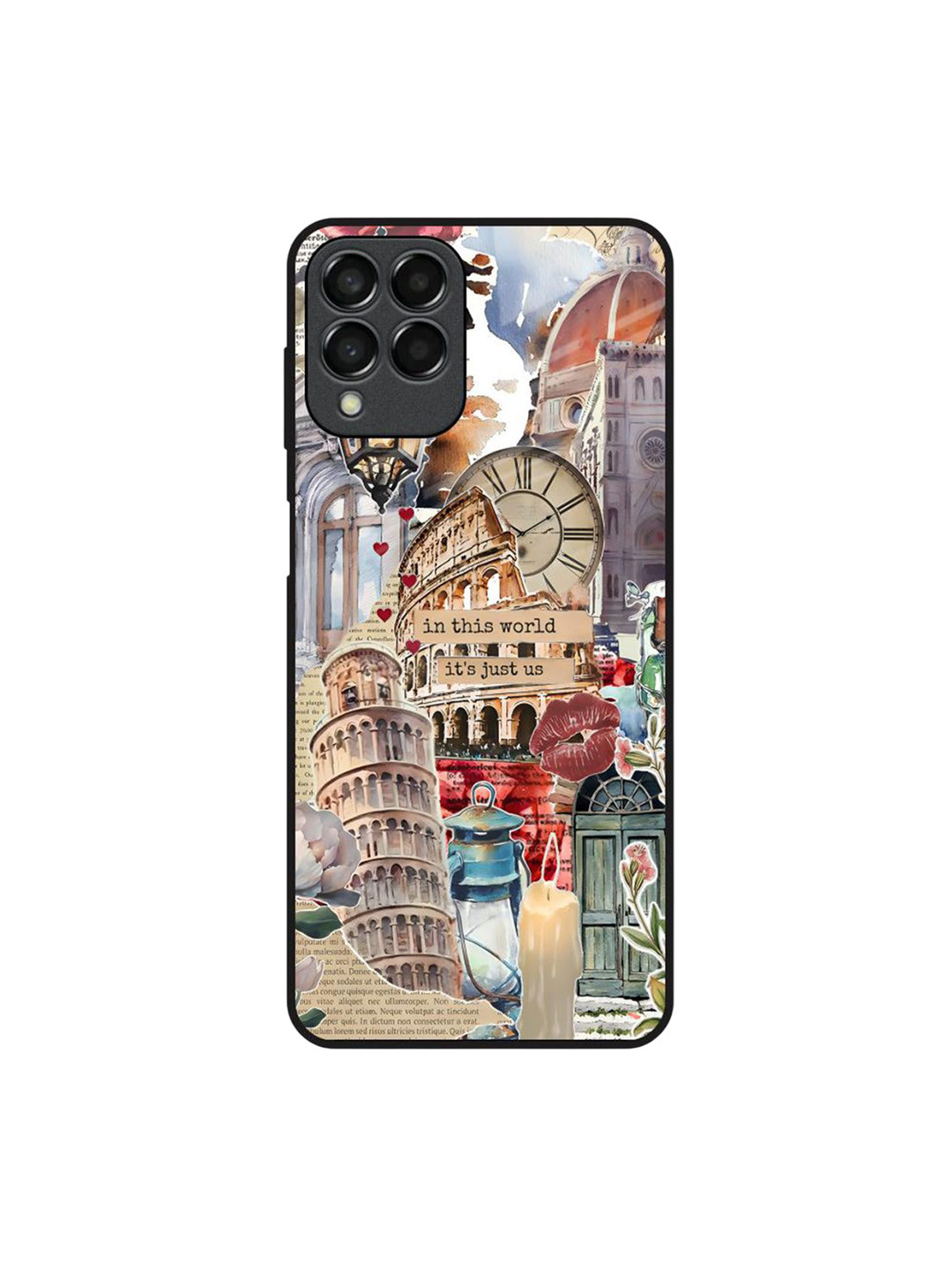 QRIOH Italian Vibes Printed Samsung Galaxy M53 5G Silicone Back Case