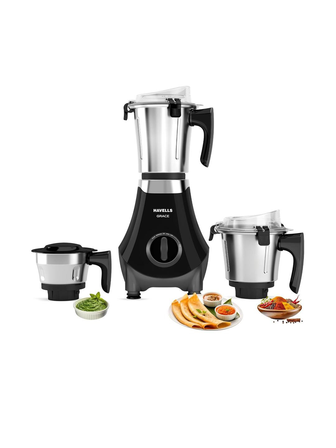 Havells Grace BLDC+ 800 W Mixer Grinder