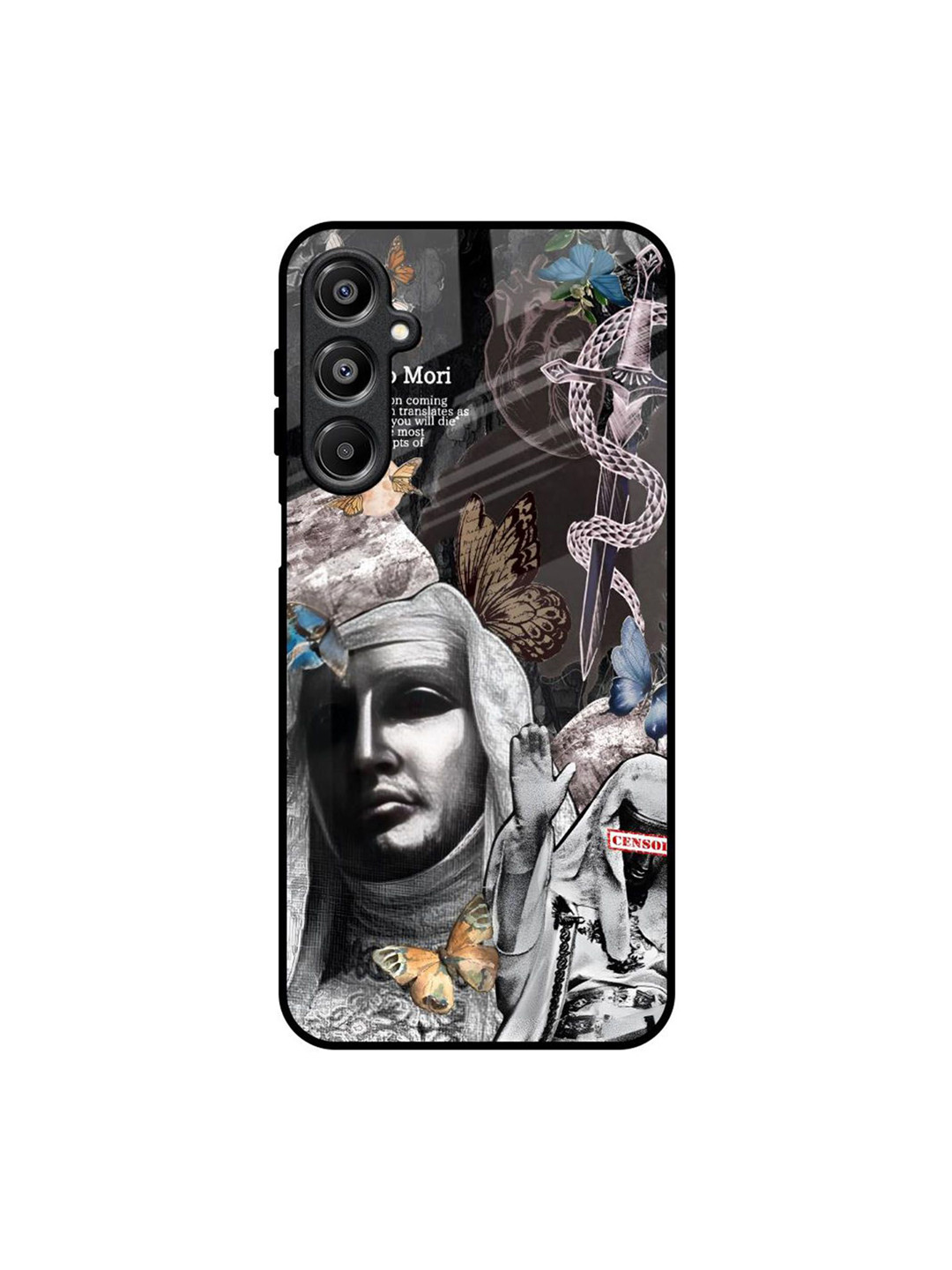 QRIOH Shadowfly Printed Samsung Galaxy A16 5G Silicone Back Case