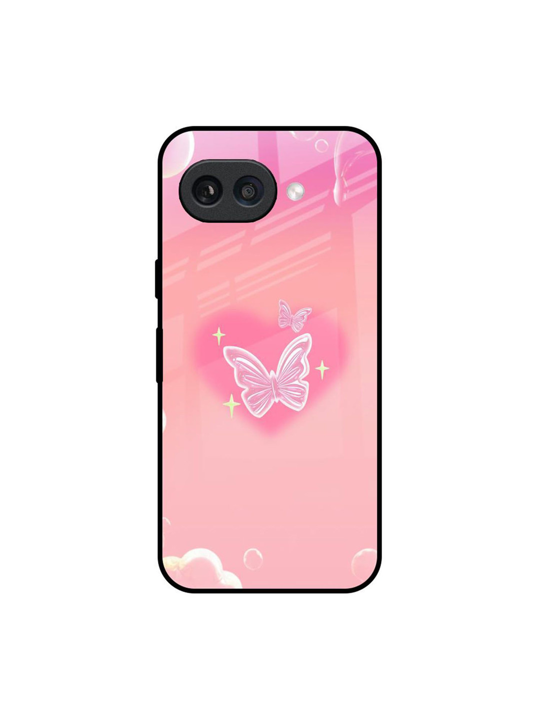 QRIOH Women Fluttering Bliss Quirky Printed Google Pixel 9A Silicone Back Case