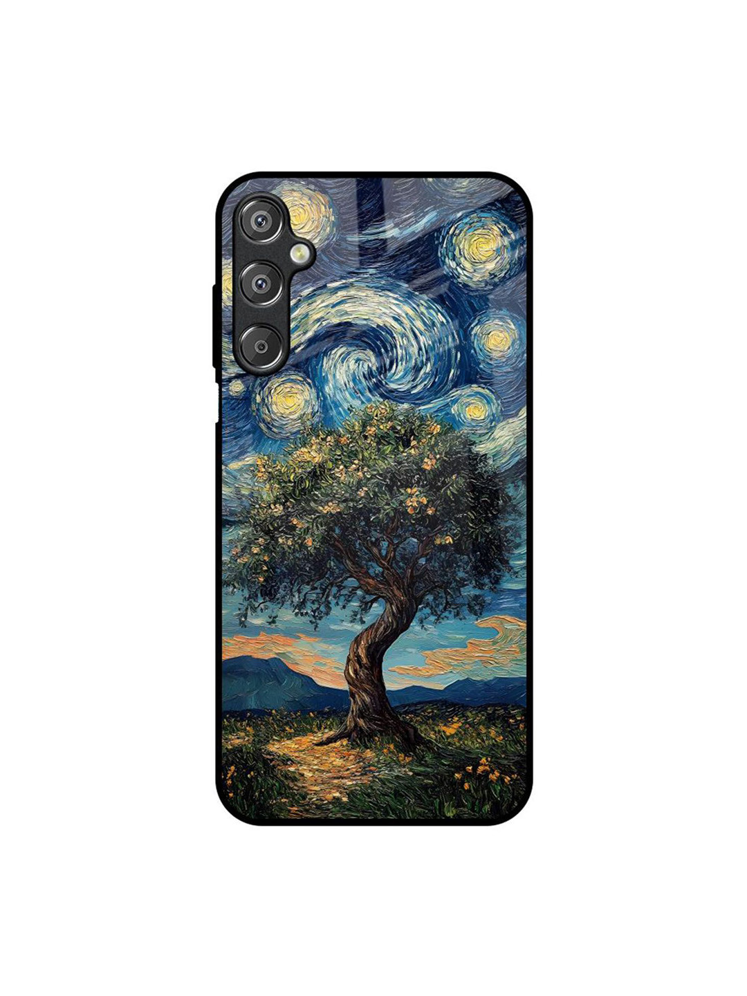 QRIOH Forest Breath Printed Sleek & Lightweight Silicone Samsung Galaxy M15 5G Back Case