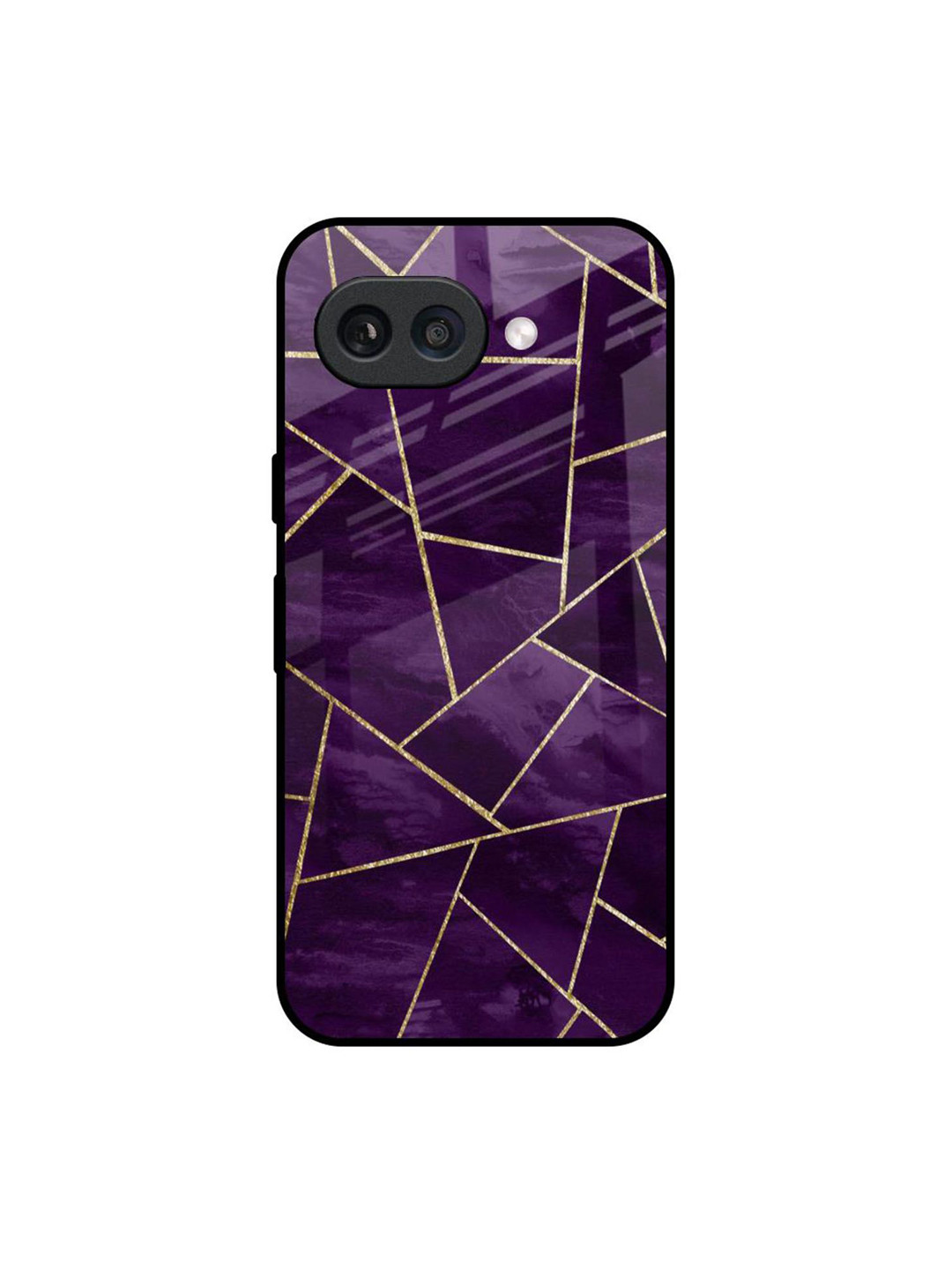 QRIOH Geometric Printed Lightweight Google Pixel 9A Silicone Back Case