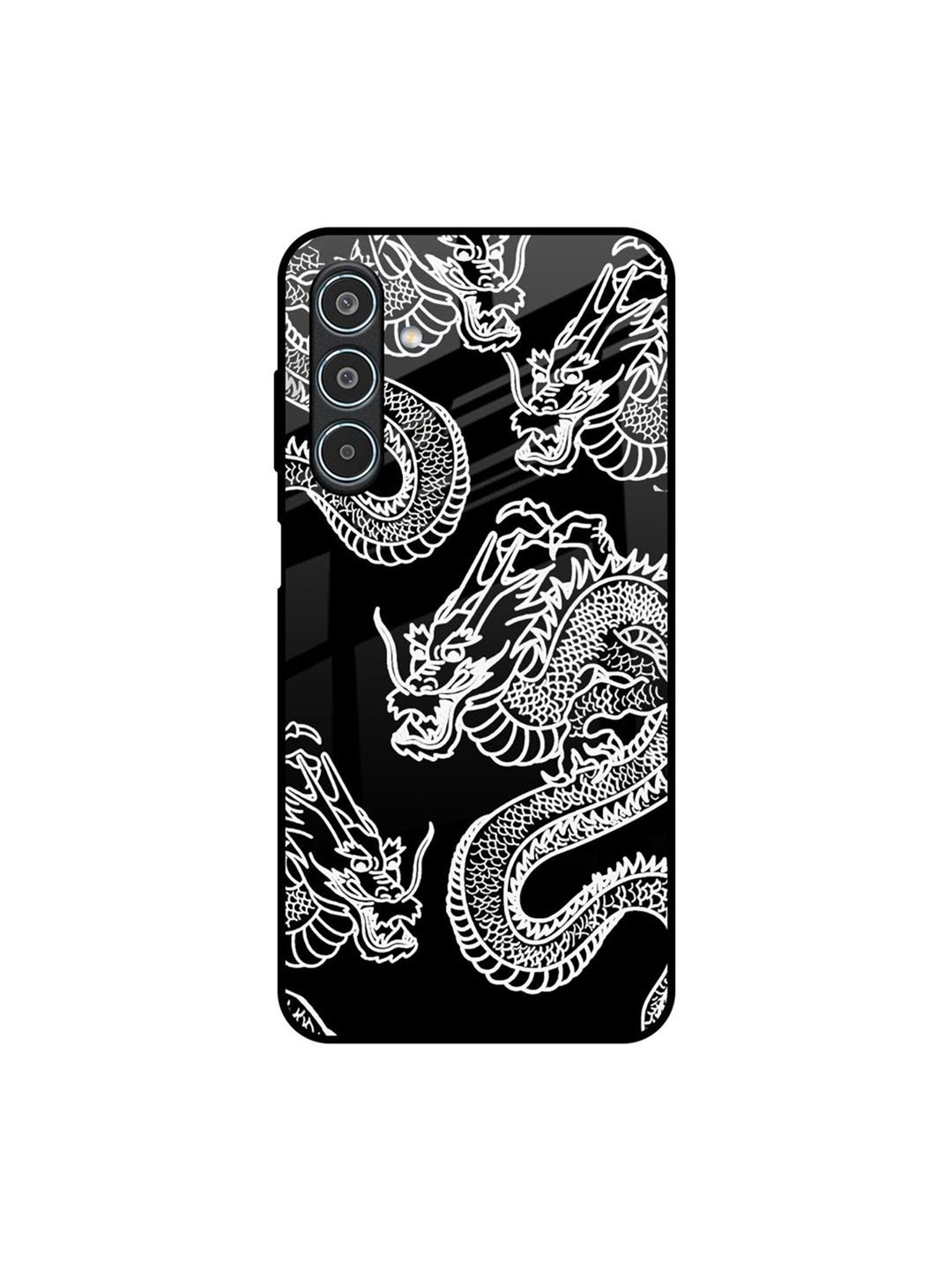 QRIOH Dragon Quirky Printed Samsung Galaxy M35 5G Back Case Mobile Accessories