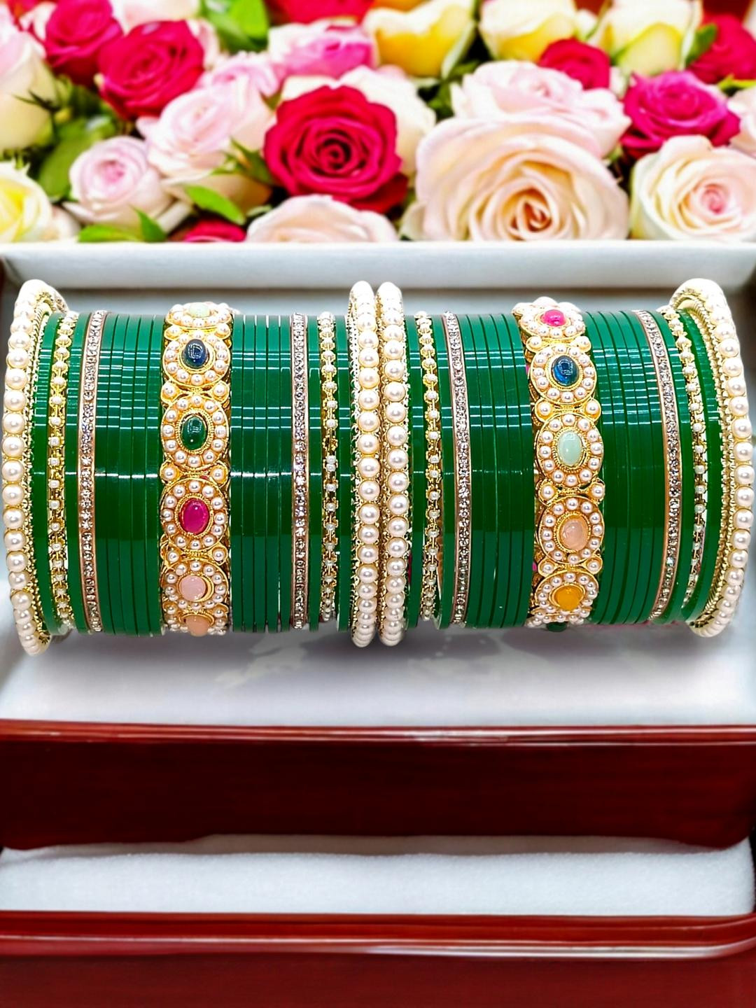 Weuva Love We Craft Women Set Of 42 Bangles