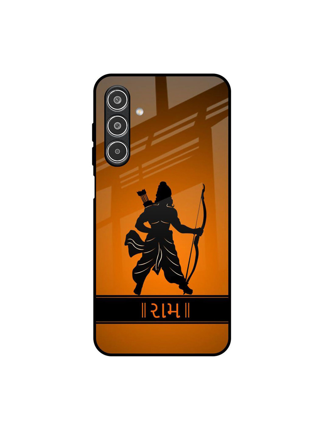 QRIOH Halo Rama Printed Samsung Galaxy A26 5G Glass Back Case Mobile Accessories