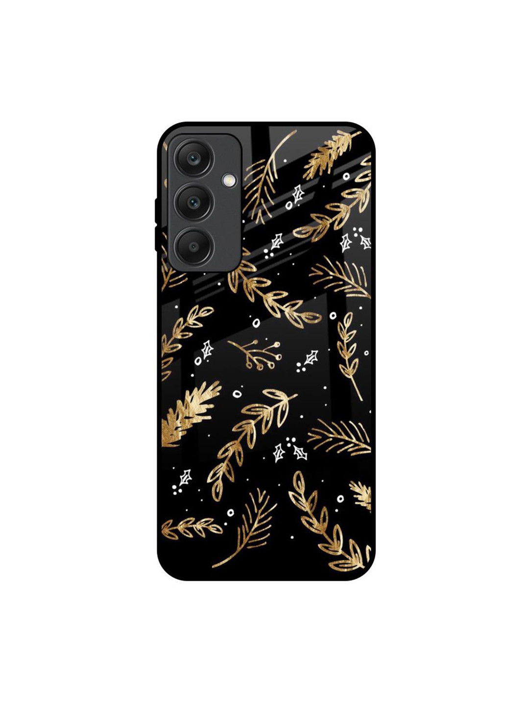QRIOH Autumn Leaves Printed Samsung Galaxy A25 5G Back Case Mobile Accessories