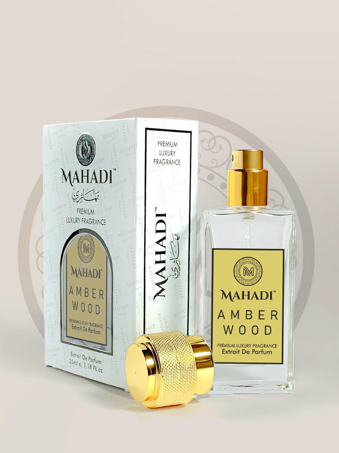 Mahadi Amber Wood Long Lasting Extrait De Parfum - 35 ml
