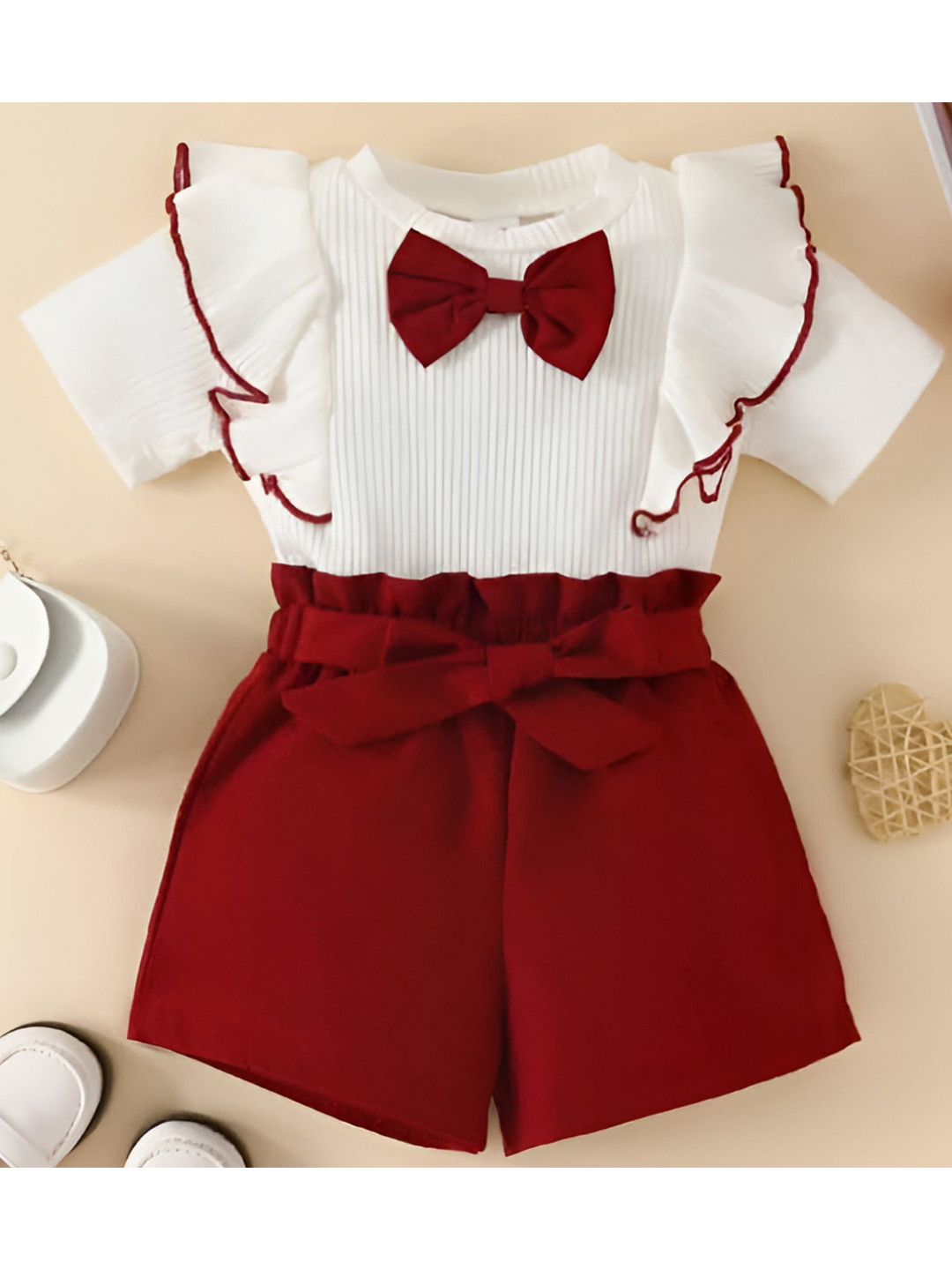 4YOU DRESSES Girls Top With Shorts
