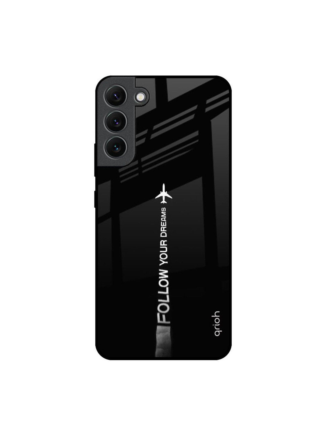 QRIOH Typography Samsung Galaxy S22 Plus Back Case Mobile Accessories