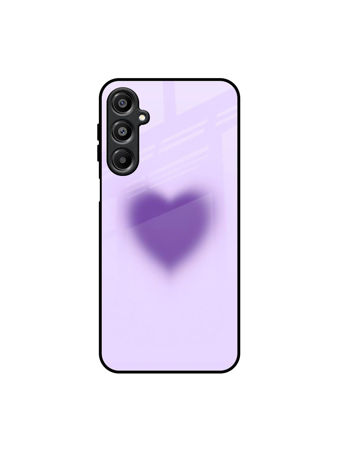 QRIOH Violet Valentine Glass Case for Samsung Galaxy A16 5G Mobile Accessories