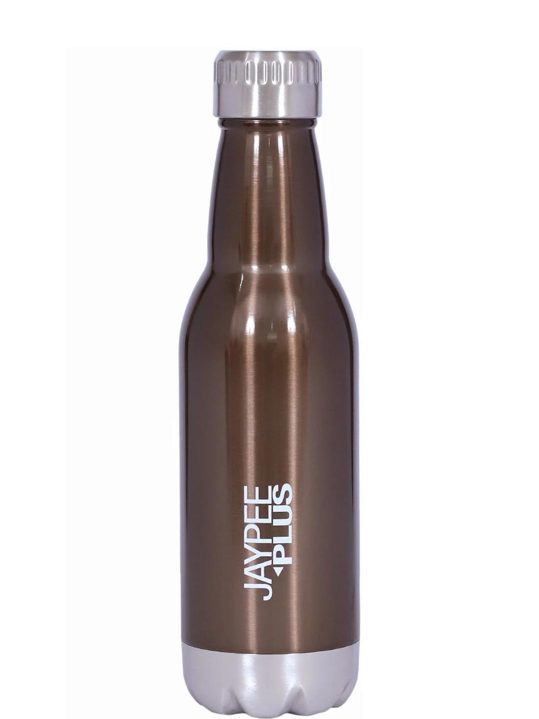 JAYPEE PLUS Romeo Brown Stainless Steel Hot & Cold Water Bottle 500ml