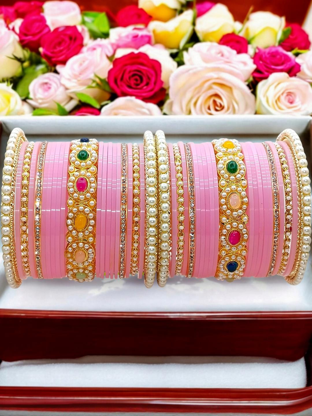 Weuva Love We Craft Women Set Of 42 Bangles