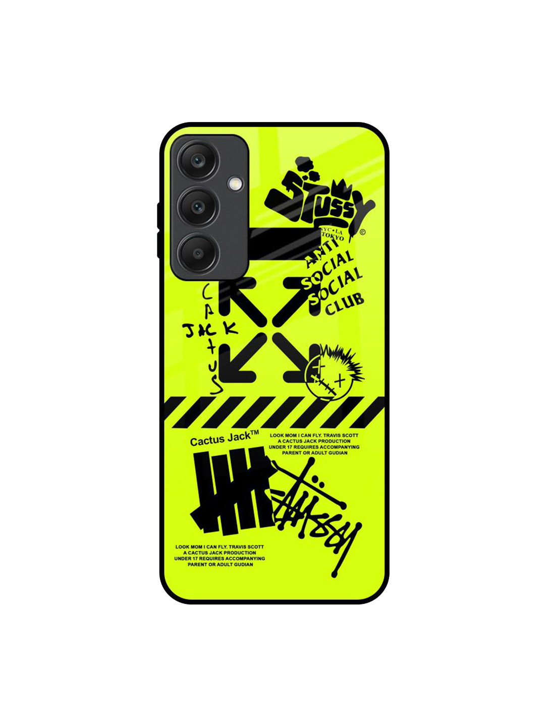 QRIOH Printed Samsung Galaxy A25 5G Back Case Mobile Accessories