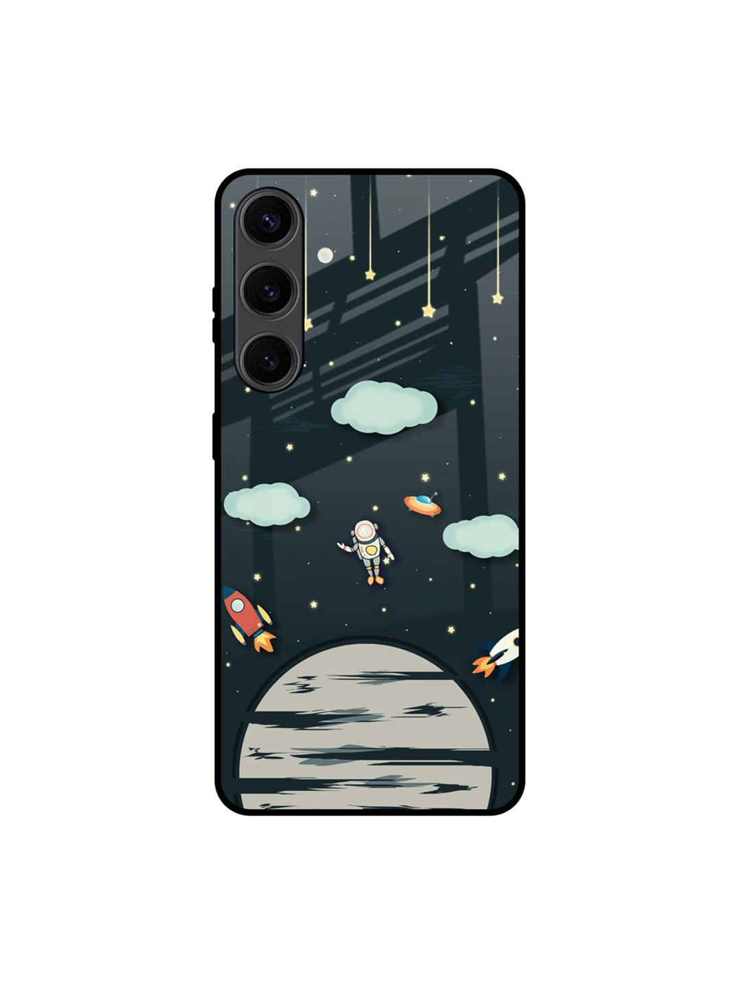 QRIOH Quirky Printed Samsung Galaxy S24 Plus Silicone Back Case