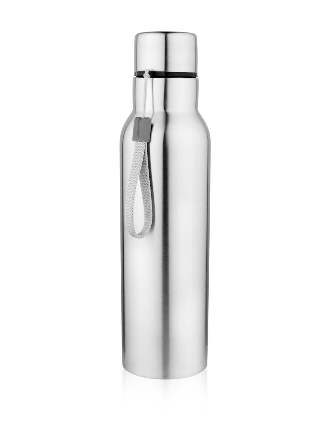 Purex Silver Stainless Steel Water Bottle